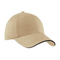 Port Authority  Sandwich Bill Cap w/ Striped Closure